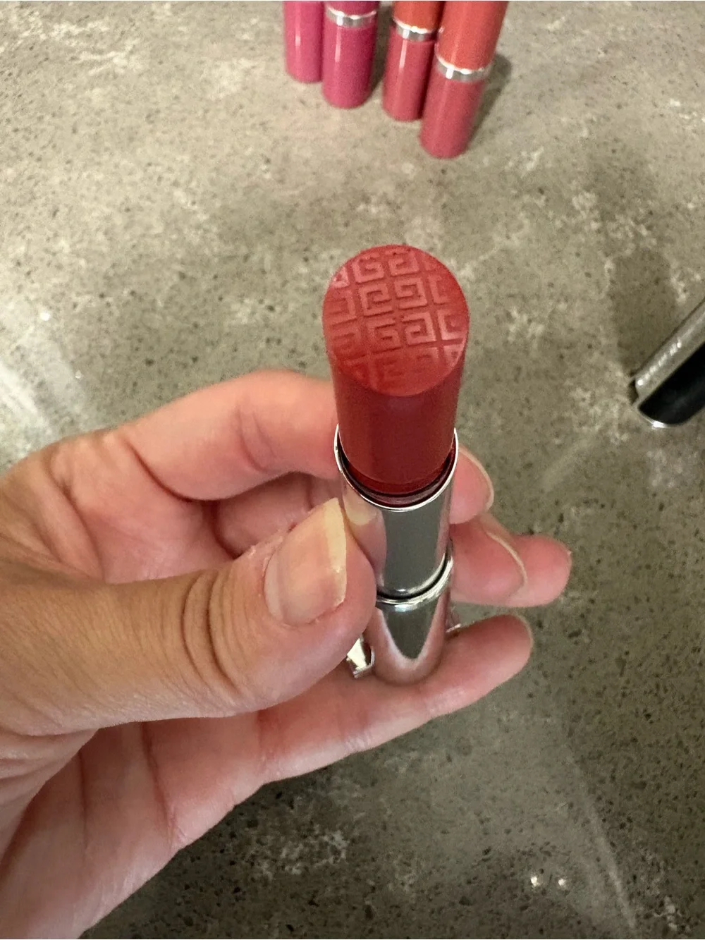 Clinique, Revlon, and Givenchy lipstick bundle